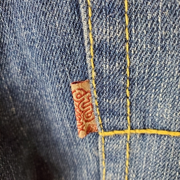 Vintage 90s Wide Leg Jeans 38W x  32L Hip Hop Y2K Streetwear - Picture 10 of 16